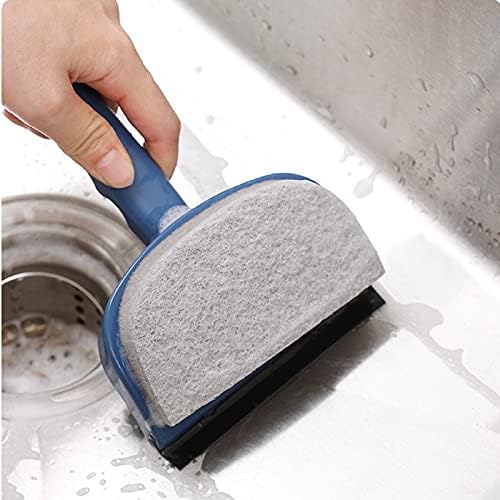 Četkica za pranje dijelova Drvena ručica za pranje Spužva za pranje kiše kupatilo bazin dvostrano stakleno sredstvo