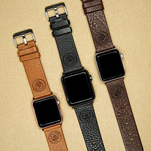 Affinity bendovi Manchester City FC Premium Leather Watch bend kompatibilan sa Apple Watch