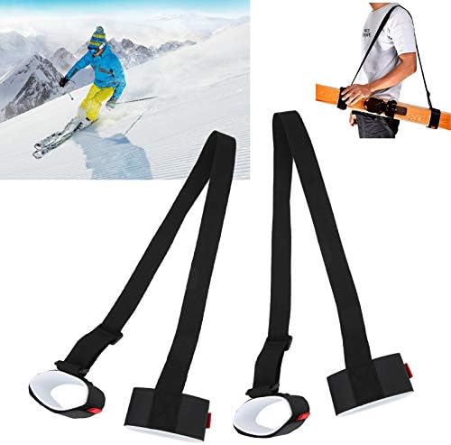 JOPWKUIN Snowboard remen, remen za pričvršćivanje 2pcs Podesivi remen za snijeg za skijaše za skijaške