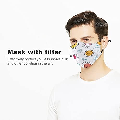 Personalizirana sigurnosna odjeća za višekratnu upotrebu maske za zaštitu od pucanja Smiley znak