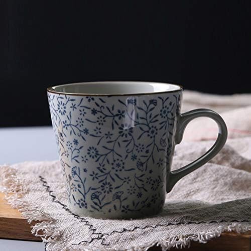 1 kom 350 ml Višenamjenska čaša za vodu Jednostavna šalica za kavu Vintage Oatmeal Cup Početna Dekor za slavne zabave