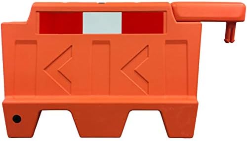 Elektriduktna vodostajna voda se mijenja sigurnosna sigurnosna sigurnosna barikada 3 metra narandžasto polietilenski vozila Prijenosna barijera - paket od 2