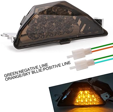 Topteng prednja LED lampa za žmigavce za motocikle odgovara za KAWASAKI NINJA250 NINJA300 2013-,