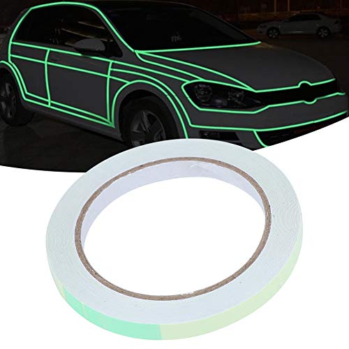 10mmx10m svjetlosna traka, zelena visoka svijetla svjetlosna traka, uklonjiva vodootporna fotoluminecentna