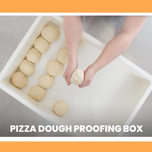 Kutija Za Dokazivanje Tijesta , Bijela, Komercijalna Kutija Za Testo Za Pizzu Koja Se Može