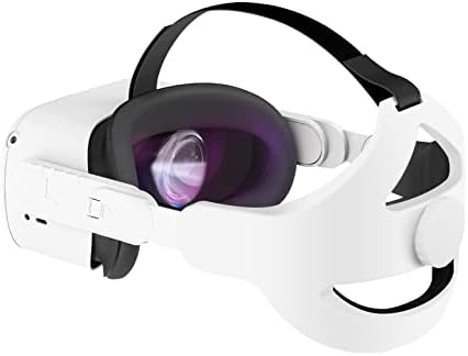 Esimen podesiv kaiš za glavu kompatibilan je za meta / oculus Quest 2 elitna oprema za kaiševe, udobnu kaiš od pjene, dizajn ravnoteže težine, smanjite pritisak, izdržljive i lagane