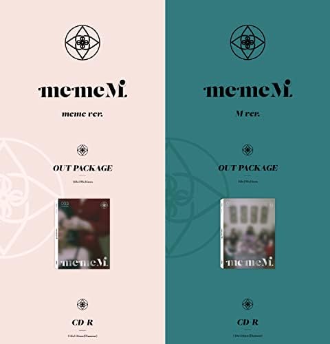 Ljubičasti poljubac memeM 3. Mini album nasumična verzija CD+108p PhotoBook+1p preklopni Poster na pakovanju+2p