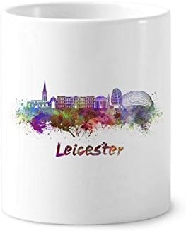 Leicester Britanija City Watercolor četkica za zube četkica za zube Keramička stalak olovka