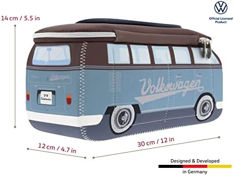 BRISA VW kolekcija-Volkswagen neopren univerzalna torba za šminkanje, putovanja, kozmetiku u Samba autobusu T1 Camper Van dizajn