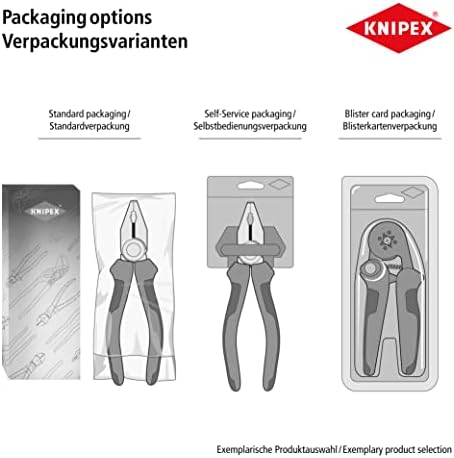 Knipex 74 01 160 SB visokog poluvremena dijagonalnih rezača 6,3 u blister pakiranju