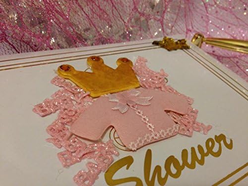 Princeza Pink Baby Shower Knjiga Gostiju Za Uspomenu