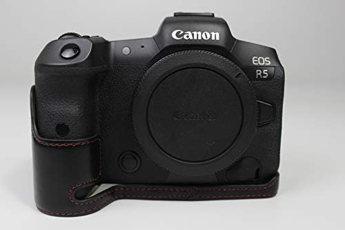 Verzija sa donjim otvaranjem kompatibilna za Canon EOS R5 zaštitnu Pu kožnu torbu za pola