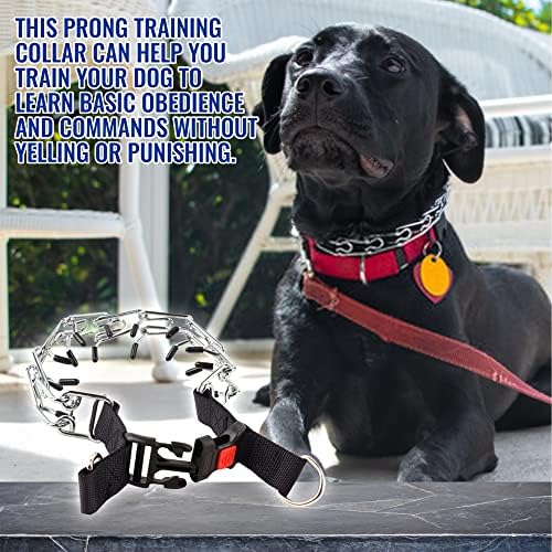 Ogrlice za trening pasa za velike pse | Podesivi krakor s gumenim vrhovima za bilo koji dog