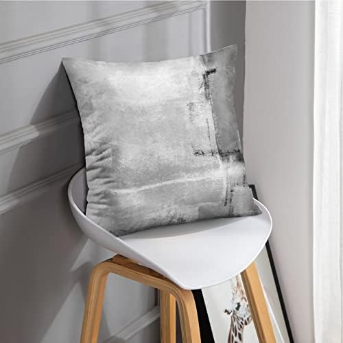 Jastuk za brilitets Moderni kućni umjetnički dekor, 18 x 18 inča Set 2 apstraktne jastučnice za ulje za