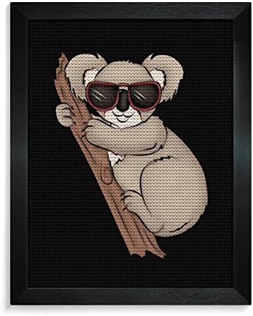 Slatka Koala Diamond slikarskih setova slika Frame 5D DIY Full Bušilica ARTS Zidni dekor za odrasle