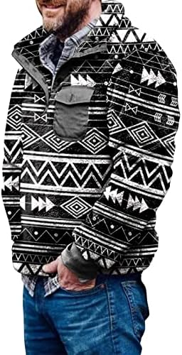 Pulover džemperi za muškarce dugi rukavi topli Aztečki džemperi vrhovi udobni topli džemperi dukserica