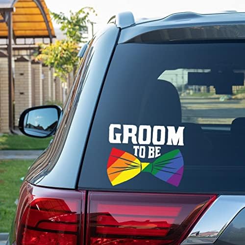 Gay Groom biti LGBT pride naljepnice naljepnice gay pride decal LGBT dugina ravnopravnost lezbijske