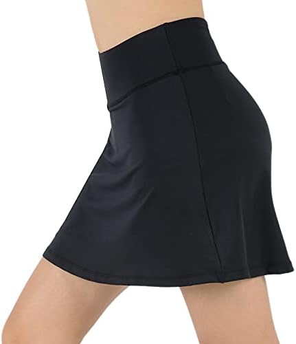 Beroy tekuće suknje Tenis Golf Skorts za žene - žene vježbanje sa džepovima