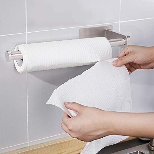FTVOGOGOGOGOG toaletni držač za papir SUS304 Nehrđajući čelik čelik samoljepljivi toaletni nosač