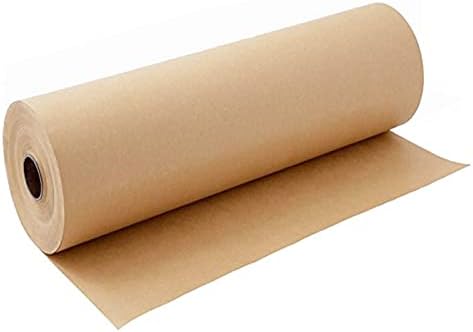 Smeđe zamotavanje kraft papira 1 x 1200 zanatski papir Papir papir za pakiranje za pomicanje poklona
