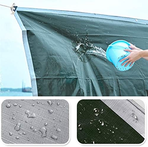 Zwygxl Vanjska kiša vodootporna krema za sunčanje Canvas Parasol Tenda Plastična nadstrešnica