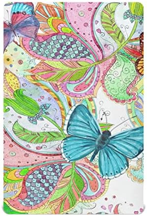 Magic Flora leptiri za krevetića za dječje i prozračne listove dječjih krevetića za dječje dijete opremljeni