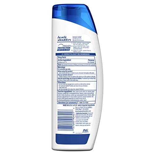 Šampon za glavu i ramena za muškarce, Men Advanced Series osvježavajući mentol šampon protiv