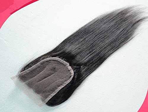 2018 Popular DaJun Hair 8a 3 Way čipkasto zatvaranje sa snopovima ravna brazilska Djevičanska