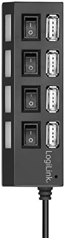 LogiLink USB 2.0 HUB 4-Port Crna, Ua0128