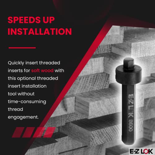 E-Z LOK-8600 Thread Alter Drive alat za HEX DRIVE navodni umetci Instalacijski alat za instalaciju bušilice, 10-24