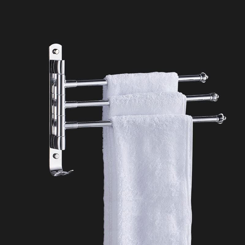 Balami - Zidna neklizaja sa stupom 180 Rotacija kupaonica okretna police od nehrđajućeg čelika kupatila bušilica