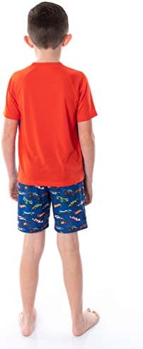 INTIMO Hot Wheels Automobili Dječačka pidžama trkački tim kratka rukava košulja i šorc 2 kom PJs Set