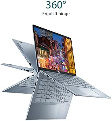 ASUS Chromebook Flip CX5, 14 ekran osetljiv na dodir FHD NanoEdge ekran, Intel Core i3-1110g4