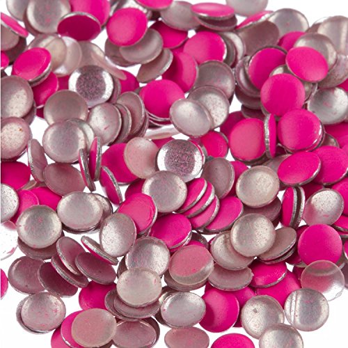 Zink boja Nail Art neonska ružičasta okrugli metalni klin 50 komada uljepšavanje