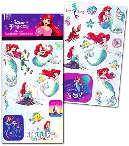 Disney Mala sirena kutija za ručak za djevojčice - paket sa izolovanom Ariel torbom za ručak, naljepnicama, još Little Mermaid Lunch Box