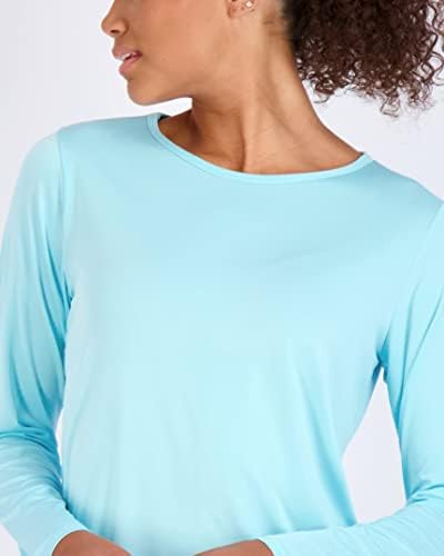 Real Essentials 4 Pakovanje: Ženska suho-fit tehnička majica s dugim rukavima
