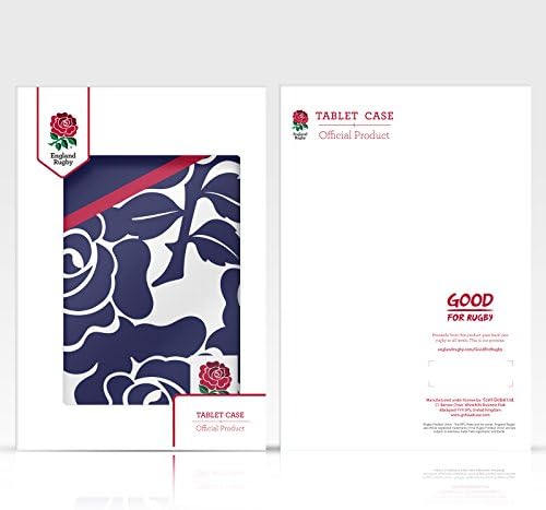 Dizajni glave službeno licencirani Engleska Rugby Union Crvena 150. godišnjica mekanog gel slučaja kompatibilan sa Apple iPad 10.9