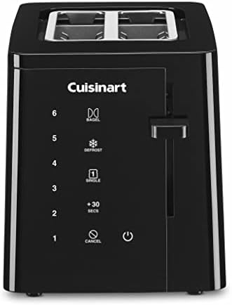 Cuisinart CPT-T20 2-rezni top zaslon osjetljiv na dodir, 1,5 unca, crna
