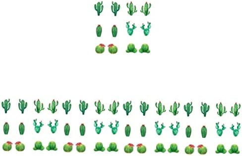 Nolitoy 60 kom. Kaktus Dekorativne naljepnice Naljepnice protiv sudara za naljepnice zaslona