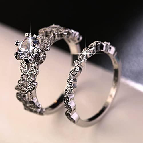 Ženski dijamantski prsten za prsten za prsten za prstenje zvona za sve žene nakit za teen djevojke prstenovi