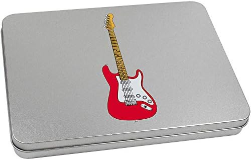 Azeeda 80mm 'crvena električna gitara' metalna kutija za šarku za šarku