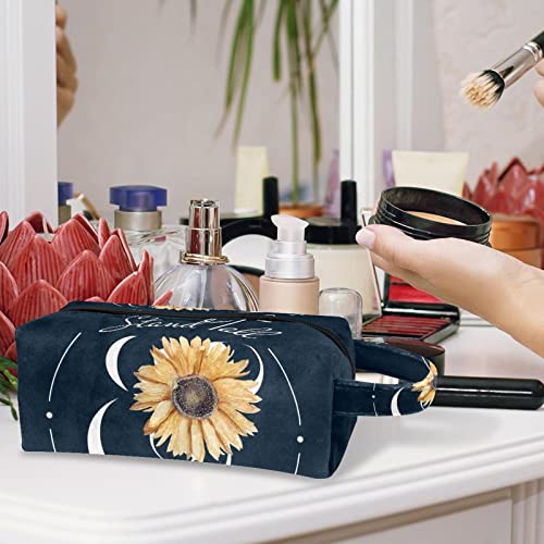 Torba za šminku Travel Kozmetička torba Sunflower-Bloom toaletna vrećica Organizator torbica sa patentnim zatvaračem i ručkom