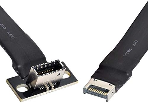 Chenyang CY zaglavlje prednjeg panela USB 3.1 muški za ženski tip-e matična kabla za produženje matične ploče