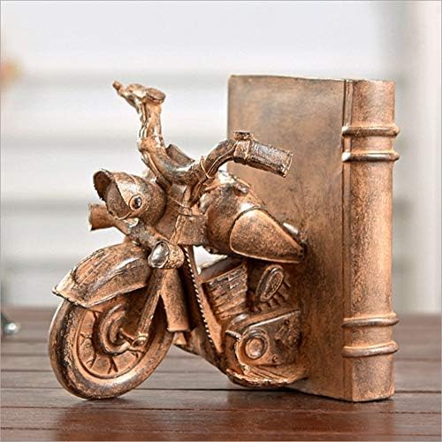 Yang1mn.ornaments retro nostalgična smola moto moto motocikl Bookend magazinski nosač dnevni boravak TV kabinet