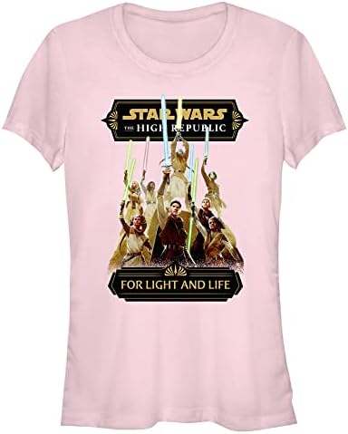 Ratovi zvijezda - Disney Star Wars Republika upaljači visoke ženske majice s kratkim rukavima za brzu