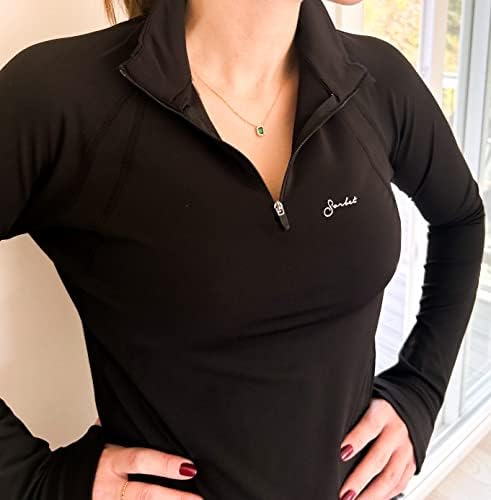 Sorbet ženske vrhove dugih rukava - lagana ženska majica u UPF 50+ SPF za žene dugih rukava-atletika