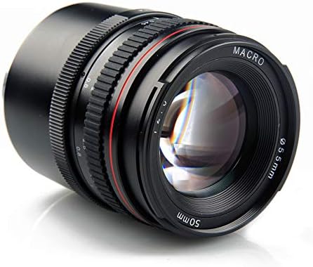 Lightdow EF 50mm F1. 4 Standard & srednji telefoto ručni fokus Full Frame objektiv kamere za A9 A7R a7s A7 A6500 A6400 A6300 A6000 A5100 A5000 NEX-7 NEX-6 NEX-5T NEX-5R & digitalne kamere bez ogledala