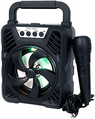 9FFm4D Prijenosni Bluetooth zvučnik mikrofon pojačanje vanjskog zvuka pjevanje slušanje muzike zvuk Cool RGB
