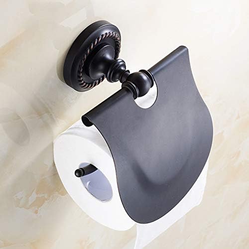 Sweejim držači za papir Antikni mesing toaletni nosač tkiva Tkiva za kadu zid montirani kupatilo Brown