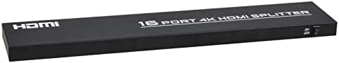 DgoDrt HDMI razdjelnik 1 u 16, HDMI distributer Mirror / Duplica zaslon za prikaz 4K @ 30Hz, Full HD, Dolby